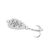 PolishedPlus Customized You are the greatest catch of my life fishing lure Letter fish hook Keychain Father's day Gift