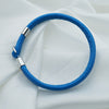 PolishedPlus Customized bracelet Blue anchor Inspirational bangle personalized gift