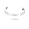 PolishedPlus Customized bracelet Happiness can be found Inspirational stainless steel bangle Letter personalized for Women gift