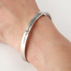 PolishedPlus Customized bracelet Sisters By marriage, Friends By Choice stainless steel bangle personalized for Women girl gift