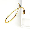 PolishedPlus Customized bracelet copper bangle simple personalized for Women girl gift