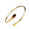 PolishedPlus Customized bracelet copper bangle simple personalized for Women girl gift