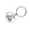 PolishedPlus Customized i like her butt Keychain couple Love black humor stainless steel Letter personalized for Women gift