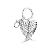 PolishedPlus Keychain Angel Wings Pendants DIY Men Jewelry Car Key Chain Ring Holder Souvenir For Gift