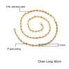 Popular Coffee Beans Chain Unisex 1PC Necklace High Quanlity Bracelet Stainless Steel Men Women