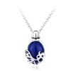 Popular Movie Vampire Diaries Necklace Elena Gilbert Vervain Romantic Crystal Pendant Necklace For Women Charm Jewelry