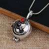 Popular Movie Vampire Diaries Necklace Elena Gilbert Vervain Romantic Crystal Pendant Necklace For Women Charm Jewelry