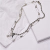 Popular Women's Handcuffs Pendants Clavicle Necklace Necklace Women