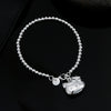 Popular brands 925 sterling Silver Kitty cat Bracelets for Women  designer Jewelry party wedding accessories gifts