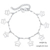 Popular brands 925 sterling Silver beautiful star Bracelets for Women classic Party wedding accessories Gifts Jewelry