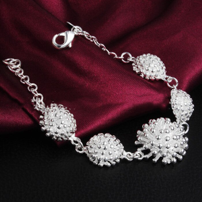 Popular brands 925 sterling Silver charms Fireworks Bracelets for Women trend Wedding Party Christmas Gifts Jewelry