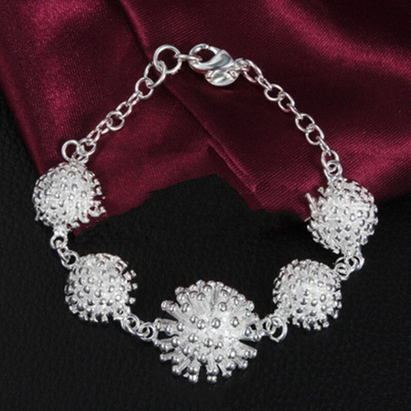 Popular brands 925 sterling Silver charms Fireworks Bracelets for Women trend Wedding Party Christmas Gifts Jewelry