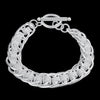 Popular brands 925 sterling silver creativity circle Bracelets for woman man Wedding party Gifts noble designer jewelry