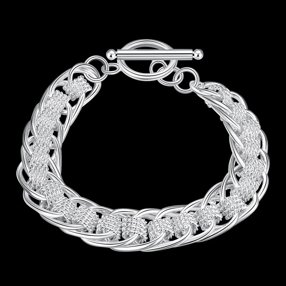 Popular brands 925 sterling silver creativity circle Bracelets for woman man Wedding party Gifts noble designer jewelry
