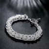 Popular brands 925 sterling silver creativity circle Bracelets for woman man Wedding party Gifts noble designer jewelry
