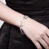Popular brands Pretty Music note 925 sterling silver Bracelets for woman fine  fine jewelry Wedding party gifts