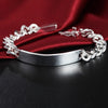 Popular brands classic 10MM geometry chain 925 sterling silver Bracelets for man women Wedding party gifts fine jewelry