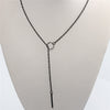 Minimalist Gold Color Silver Circle Choker Necklace Simple Infinity Cross Necklace Women Jewelry Collier Femme 2020
