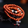 Prayer Beads Mala 108 Beads Bracelets 8mm Natural Sandalwood Buddhist Buddha Rosary Beads Unisex Men Bracelets & Bangles Jewelry