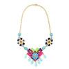 Pretty Girl Enamel Colorful Statement Necklace Online Shopping India New Design Women Jewelry