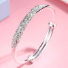 Pretty charms Phoenix bangles 999 Stamp Silver cuff Bracelets for Women Party wedding accessories Jewelry gifts