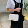 Pu Leather Crossbody Bags For Women 2022 Rivet Chains Shoulder Messenger Bag Female Ladies Hand Sling  Handbags Designer