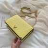 Pu Leather Crossbody Bags For Women 2022 Rivet Chains Shoulder Messenger Bag Female Ladies Hand Sling  Handbags Designer