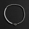 PuRui Asymmetry Pearl Beads Choker Necklace for Men/Women Gold/Silver Color Beaded Chains Necklaces on Neck Jewelry 2021