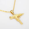 Pubg game Uzi kolye gun shape pendant necklace men's and women's hip hop accessories 3-color military style metal chain necklace
