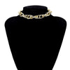 Punk Boho Metal Chain Necklaces Link Steampunk Rock Big large size Choker Necklace Women Clavicle chain Minimalist Jewelry