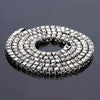 Punk Cool Full AAA Rhinestone Chain Necklace 3mm 4mm 45cm-60cm Claw Stone Chain for Men Women Party