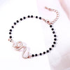 Punk Crystal Snake Charm Bracelets For Women Animal Boho Gold Silvery Chain Bracelets Girls Vintage Jewelry Gifts Drop Shipping