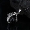 Punk Dragon Claw Design Chocker Necklace Gothic Hiphop Men Necklace For Male Jewelry Accessories Necklaces Pendants