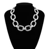 Punk Exaggerated Chunky Heavy Thick Chain Choker Necklace Women Vintage Neck Chocker Jewelry Geometric Necklace Kolye XR2204