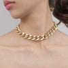 Punk Gold Color Thick Chain Necklace For Women 2021 Hip Hop Exaggerated Big Chunky Collar Necklaces Party Jewelry Gift
