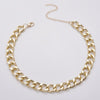 Punk Gold Color Thick Chain Necklace For Women 2021 Hip Hop Exaggerated Big Chunky Collar Necklaces Party Jewelry Gift