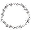 Punk Gothic Alloy Barbed Wire Brambles Necklace Jewelry Women Men Unisex Women Men's Jewelry Accessoies