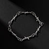 Punk Gothic Alloy Barbed Wire Brambles Necklace Jewelry Women Men Unisex Women Men's Jewelry Accessoies