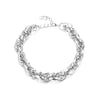 Punk Gothic Big Chunky Chain Choker Necklace Collar Accessories Rock Men Cuban Thick Twist Chain Necklace for Women Jewelry