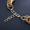 Punk Gothic Big Chunky Chain Choker Necklace Collar Accessories Rock Men Cuban Thick Twist Chain Necklace for Women Jewelry