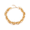 Punk Gothic Big Chunky Chain Choker Necklace Collar Accessories Rock Men Cuban Thick Twist Chain Necklace for Women Jewelry