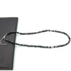 Punk Handmade Natural Stone Beads Short Necklace Antique Skull Gothic Beaded Necklace For Men Neckless Jewelry Homme