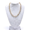 Punk Hip Hop Golden Metal Choker Necklace For Women Statement Necklaces Chain Charm Necklace