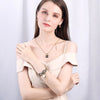 Punk Jewelry Thick Thick Chain Bracelet lock  for women Hip hop girl thick lock  Bracelet Punk Men  jewelry