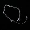 Punk Letter B Pendant Thick Chain Necklace for Women Men Goth Choker Neck Chains Vintage Necklace Jewelry Gift