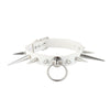 Punk Long Spiked Choker Faux Leather Collar For Girls  Cool Rivets Chocker Goth Style Necklace  Jewelry Gothic  Accessories