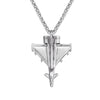 Punk Men's Airplane Pendant Male Custom stainless steel Long Chain Aircraft Necklace Women Jewelry Gift  New