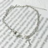 Punk Necklaces for Women Cross Choker Necklace Simple Faux Pearl Choker Chain Clavicle Necklace Party Gift Jewelry