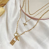 Punk Openable Key Padlock Necklace Hip Hop Big Gold Color Thick Chain Necklace Choker For Women Punk Jewelry