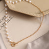 Punk Pearl Chain Necklace For Women Butterfly Dog Tag Heart Pendants Necklaces Women's Neck Chain Jewelry On The Neck чокер